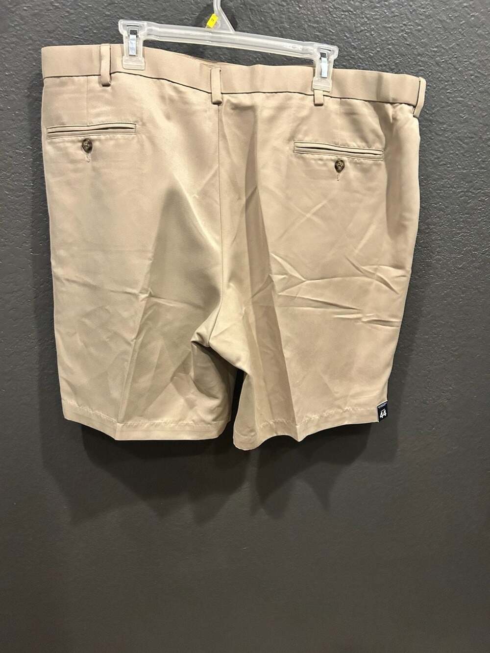 Roundtree & Yorke TravelSmart Big & Tall Pleated Khaki Shorts Size 44 Classic - Picture 6 of 8